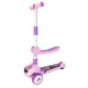 thumbnail image 3 of Monopatín  Scooter Plegable infantil 2 en 1 Luces Led Rosado, 3 of 5