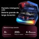 thumbnail image 3 of Audífonos Inalámbricos Bluetooth M28 Tws Auriculares Bluetooth 5.1 Para Juegos Modo Dual Decodificación Dual Pantalla Digital De Funcionamiento En Espejo Negro, 3 of 3