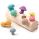 thumbnail image 1 of Macaroon Picking Mushroom Wooden Toy: Fun Early Education Concentration Training for Babies!, 1 of 2