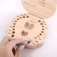 thumbnail image 2 of Cajita guarda dientes de leche de madera, 2 of 3
