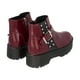 thumbnail image 5 of Botin Casual Mujer Burdeo Plataforma Rob 53 Police, 5 of 5