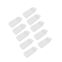 Ioensy - Caja De Almacenamiento De Brocas, Caja Ajustable Telescópica, Cortador De Fresado, 7,6Mm, 13Mm, 10X