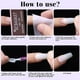 thumbnail image 3 of Uñas postizas cuadradas para pies, uñas postizas cortas, estilo playa, para mujeres y niñas, con taladro decorativo., 3 of 6