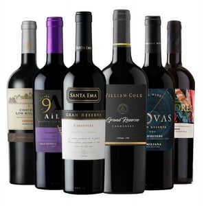 Bbvinos - 6 Vinos Mix Plus Gran Reserva Carmenere, 750 Ml