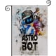 thumbnail image 1 of Astro Bot -bandera de jardín temática. Regalo perfecto para fans, amigos y familiares, ideal para actividades al aire libre y decoración de fiestas.45CM*100CM, 1 of 5