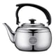thumbnail image 3 of 1l tetera de acero inoxidable cocina tetera tetera de metal estufa de té tetera de plata, 3 of 3