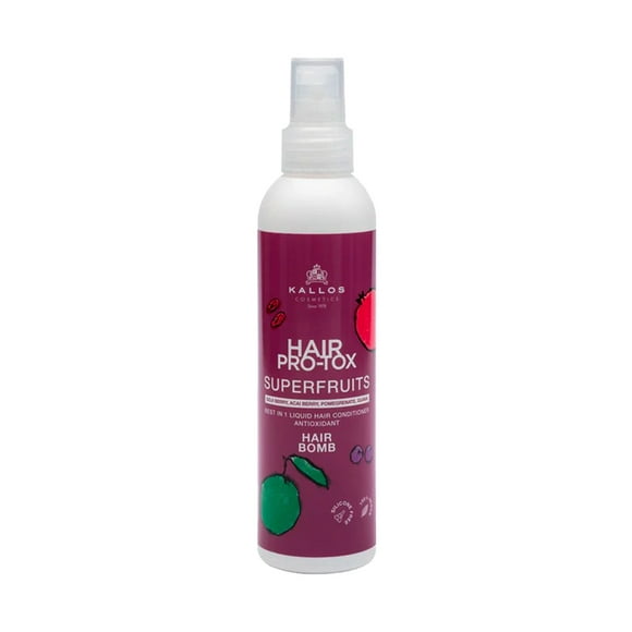 Leave In Kallos Pro Tox Superfruits Hair Bomb 200ml