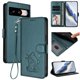 thumbnail image 2 of Funda Volteable tipo Billetera con Correa para Google Pixel 8, Verde Oscuro, 2 of 6