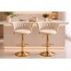 thumbnail image 1 of Pack De 2 Taburetes Queen Velvet Gold - Beige, 1 of 2