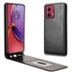 thumbnail image 5 of Funda tipo folio para Motorola Moto G84 5G con soporte magnético y protección para la cámara Negro, 5 of 6
