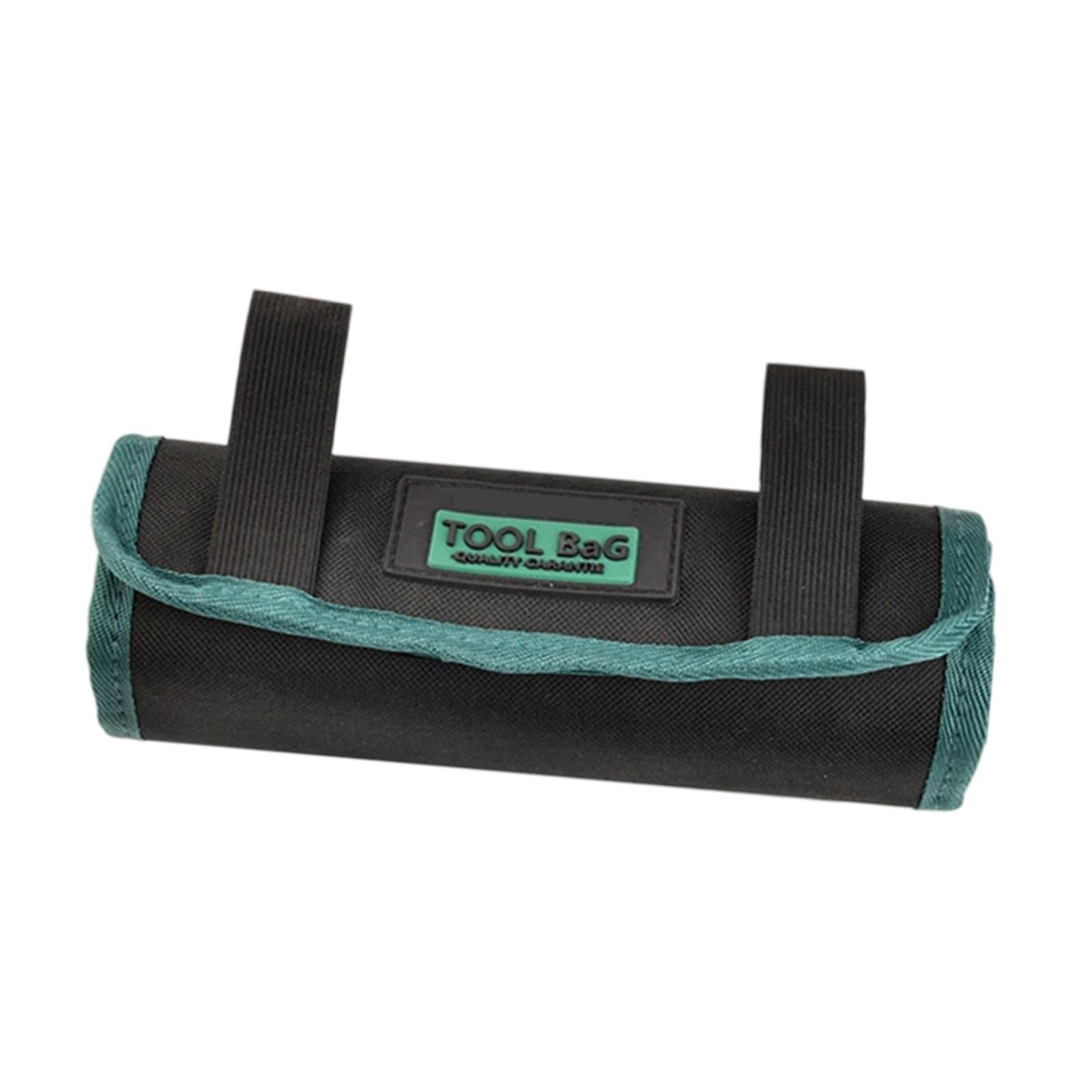 Magideal - Bolsa Organizadora De Brocas, Estuche Para Brocas, Bolsa Enrollable Para Herramientas, Pequeña Bolsa Profesional Para Herramientas De Mano Para Electr