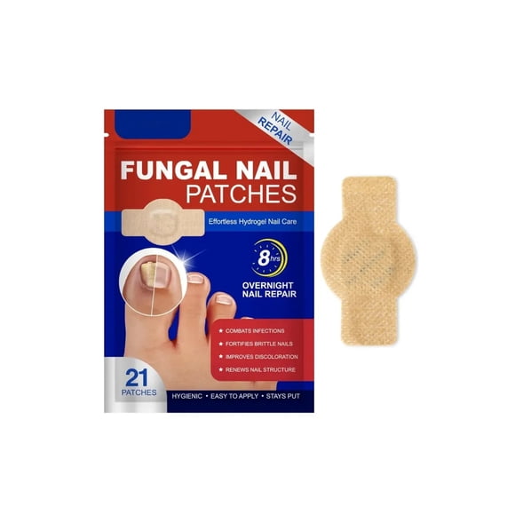 Parches Tratamiento Hongo Uñas Pies Manos Reparador 21uds