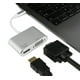 thumbnail image 3 of Adaptador USB Tipo C A VGA Y Hdmi 2 En 1 4k, 3 of 4