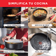 thumbnail image 3 of Set 3 ollas antiadherente 16/18/20 cm + mango Ingenio Tefal, 3 of 5