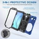 thumbnail image 4 of Funda para Tablet BRAECNstock Galaxy Tab E 8.0 Soporte Giratorio 360° Azul, 4 of 7