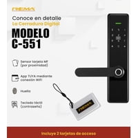 Cerradura Digital C-551 Rema
