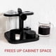thumbnail image 4 of Soporte organizador AeroPress Compact Storage transparente con acceso., 4 of 7