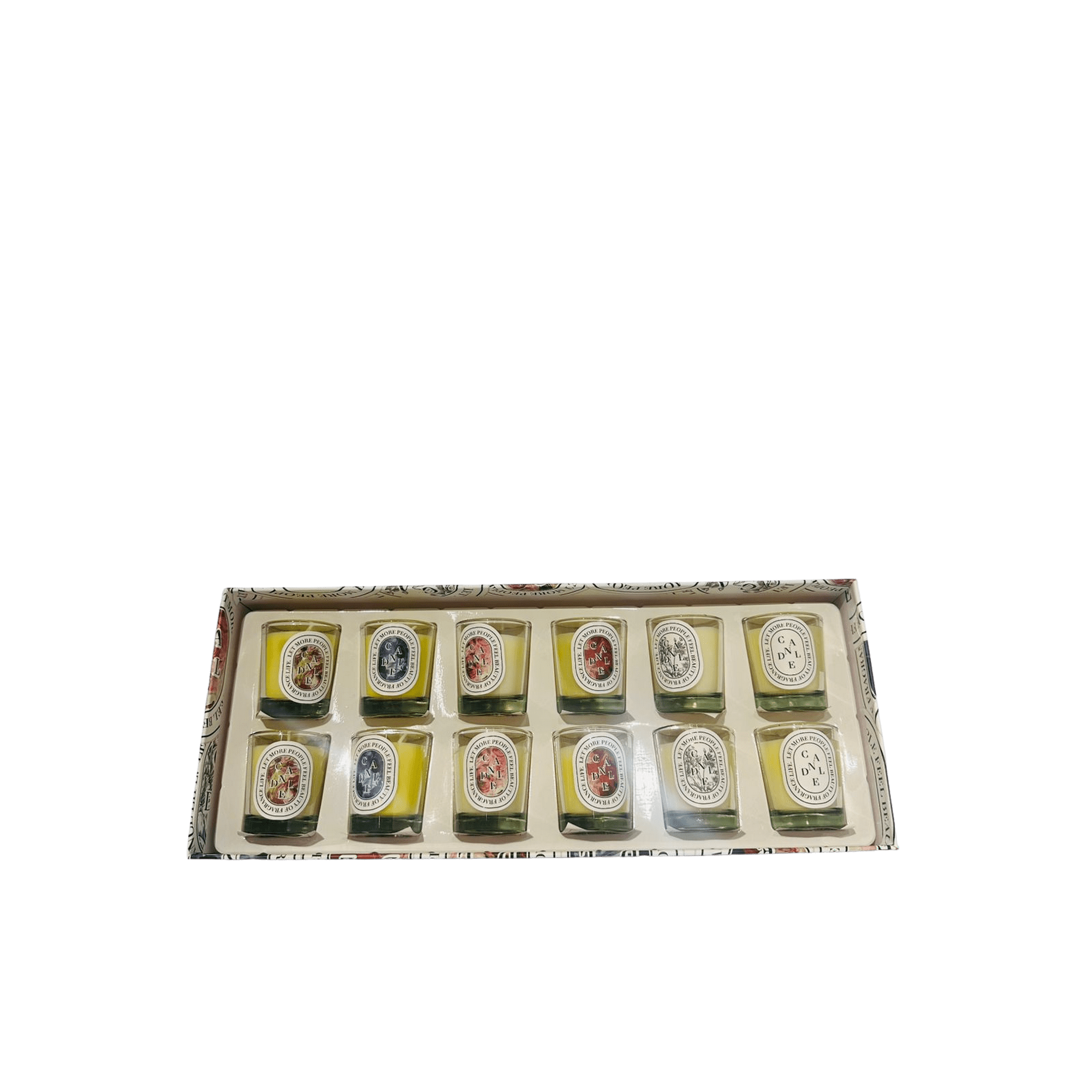 Decostilo - Set De Velas Aromáticas, Caja 12 Unidades