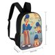 thumbnail image 2 of Bienvenido a Casa Wally Darling-theme Backpack, Campus style schoolbag Bookbag with Adjustable Shoulder Straps And Large Zip Compartment, Unisex Travel Bags., 2 of 6