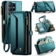 thumbnail image 1 of CaseMe Funda de Cuero para Samsung Galaxy S26 Ultra 5G con Billetera [Bloqueo RFID] con Ranura para Billetes con Zíper para 10 Tarjetas, Funda de Cuero PU Suave con Correa Magnética para el Hombro y, 1 of 9