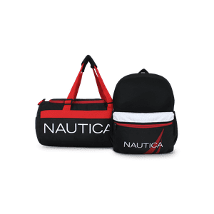 Bolso Valar + Mochila Stark Negra Nautica