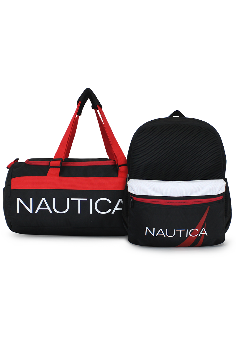 Bolso Valar + Mochila Stark Negra Nautica