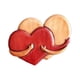 thumbnail image 3 of Nudos De Amor De Corazón, Adornos De Amor Para El Día De San Valentín Para Interiores, Aniversario De Boda, Corazones Antiguos, 3 of 3