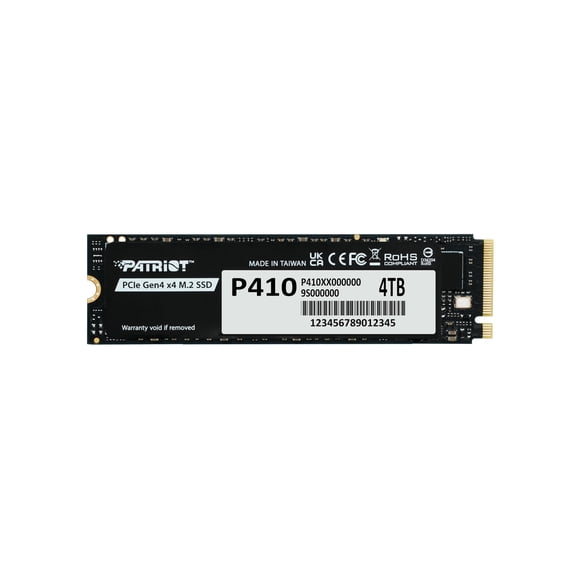 SSD Patriot P410 4 TB NVMe PCIe Gen4x4 M.2 2280