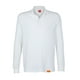 thumbnail image 4 of Polera Hombre Piqué Manga Larga Premium 60/40 Ideal Para Bordar Blanca, 4 of 10