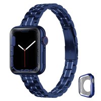 Correa De Reloj Csjcubic De Acero Inoxidable De 38-46 Mm Para Mujer