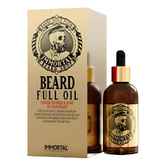 Aceite Barba Immortal Nyc Nutre Y Suaviza 50ml