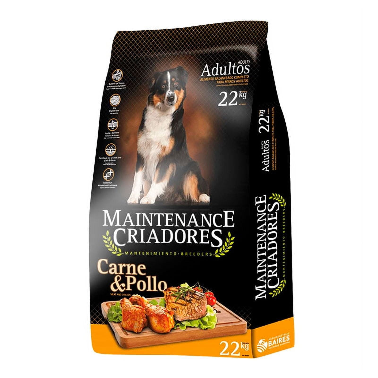 Criadores Perro Adulto - Carne y Pollo 22kg