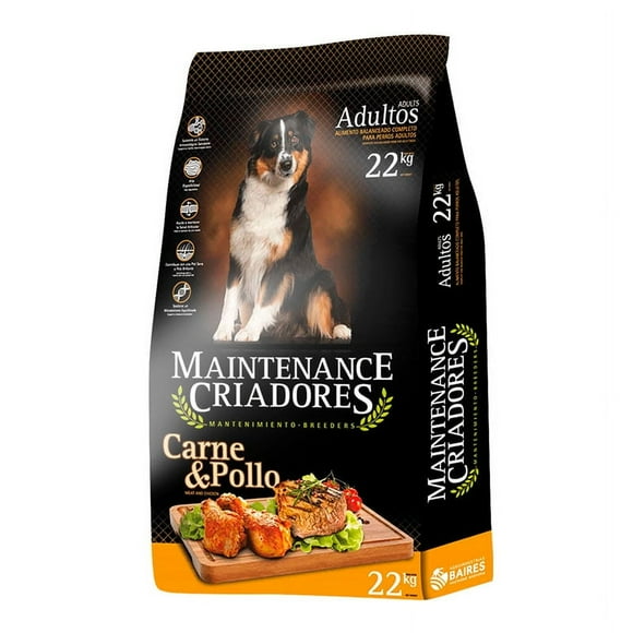 Alimento Perro Adulto Carne Y Pollo 22 Kg