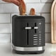 thumbnail image 2 of Tostadora KitchenAid KMT2109BK automática de hierro fundido de 2 rebanadas, negra, 2 of 2