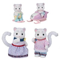 Familia Leopardo De Las Nieves Sylvanian Families