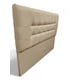 thumbnail image 1 of Respaldo De Cama 2 Plazas Valencia Tela Lino Beige, 1 of 3