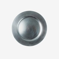 Decoexpress - Plato Base Plateado Set 4 Pzs