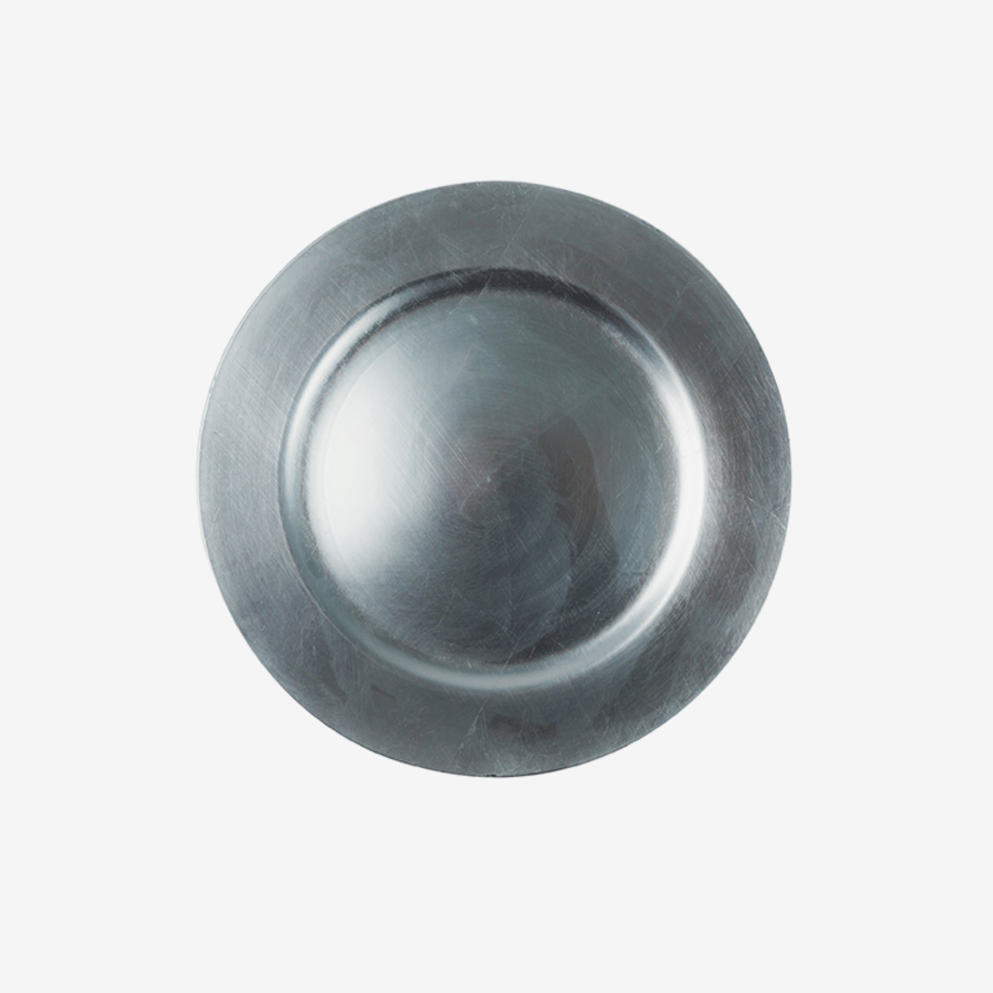 Decoexpress - Plato Base Plateado Set 4 Pzs