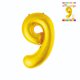 thumbnail image 1 of Globo papel metal dorado N9, 1 of 1