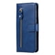thumbnail image 5 of Funda con Cremallera para Xiaomi Redmi 10 4G, Carcasa Cartera de Cuero PU con Soporte y Tarjetero, 5 of 6