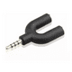 thumbnail image 3 of Cable Adaptador 3.5mm Para Micrófono Y Audio, 3 of 3