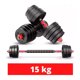 thumbnail image 3 of Set De Mancuernas 15 Kg Barra Armable Ajustable Boost Fitness, 3 of 4