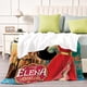 thumbnail image 4 of Elena de Avalor anti-pilling, suave, ligera, esponjosa y acogedora de lujo para hogar y cocina – Perfecta para niños y adultos,50X70cm, 4 of 6