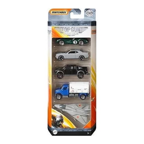 Genérico - Pack 5 En 1 Juguetes Autos Y Avion Top Gun Maverick Modelo 1