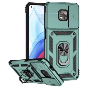 Estuche Gangxun Para Motorola Moto G Power 2021, Soporte Giratorio 360°, Estilo Mecánico Y Magnético