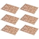 thumbnail image 1 of 6 manteles individuales huecos de estilo europeo, de PVC, tejidos, impermeables, antideslizantes, fáciles de limpiar, con aislamiento térmico., 1 of 5