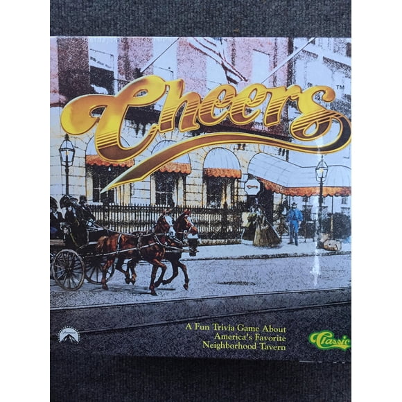 Juego de Mesa de Trivia Clásico del Programa de TV Cheers