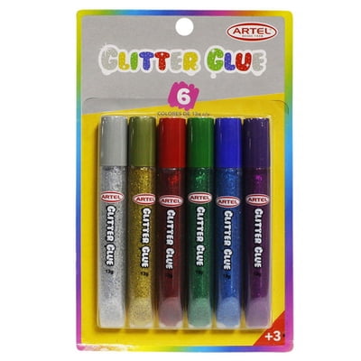 Glitter Glue (6 Colores) 1 Un Artel