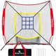 thumbnail image 1 of 7x7ft Baseball Net with Strike Zone, Large Pocket Baseball Target, 1 of 3