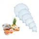 thumbnail image 2 of Set 6 Tapas Silicona Adaptable Para Alimentos Reutilizables, 2 of 3